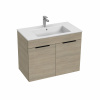 Jika CUBE skrinka s umývadlom 80 cm 80 x 43 x 62,2 cm jaseň H4537521765141