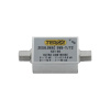 Anténní zesilovač TEROZ 600X, nízkošumový, UHF, G17dB, F0,7dB, U120dBµV, F-F