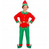 KOSTÝM ELF, škriatok, pomocník Mikuláša, Vianoce, UNISEX 140