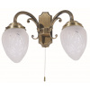 Nástenné svietidlo LED 2x E14 Brown Classic Annabella 8632 Rabalux