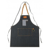 SIBEL BARBURYS Macho Holičská zástera Denim Apron - modrá