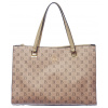Cestovní kabelka BERTOO Valentina beige logo