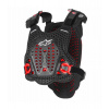 Chránič hrudi A-5 PLASMA, ALPINESTARS (černá/červená/bílá) 2026 M/L