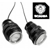 Scania LED Logo Univerzálny projektor Premium HD+ 24V R450 S500 R500 a iné