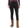 Carhartt Černé zateplené legíny Carhartt Force Heav