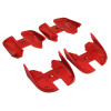 Shadow Soulplate 1, red big size = 42-47, 8,5-13