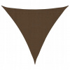 Slnečná plachta, 160 g/m², hnedá, 3