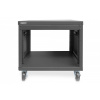 DIGITUS Digitus DN-48000 rack 8U Voľne stojací rack Čierna (DN-48000)