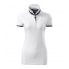 MALFINI PREMIUM COLLAR UP 257 / Dámska polokošeľa - biela S