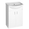 Aqualine SIMPLEX ECO 60 umývadlová skrinka vrátane umývadla 58,5x83,5x30,7cm SIME600