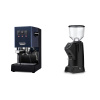 Gaggia New Classic EVO, blue + Eureka Nadir 65 Touch, black