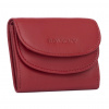Dámska kožená peňaženka Rovicky R-19-LFN malá červená