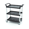 Maxima Servírovací vozík - 3 plastové police - 86,5 x 42,5 cm | Maxima, 09507001