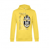Superfutbal Mikina s kapucňou Juve Retro, žltá Veľkosť: S