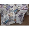 PVC gumený obrus šírka 140cm LEVANDULA srdce