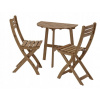 Záhradný stôl, stolík - Záhradný nábytok Ikea Askholmen 2 stoličky + stôl (Záhradný nábytok Ikea Askholmen 2 stoličky + stôl)