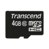 Transcend 4GB microSDHC (Class 10) paměťová karta (bez adaptéru) TS4GUSDC10