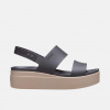 Crocs Crocs Brooklyn Low Wedge W Black/Mushroom