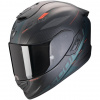 Prilba Scorpion EXO-1400 Evo II Air Luma Matt Black Green Veľkosť: L (59-60 cm)