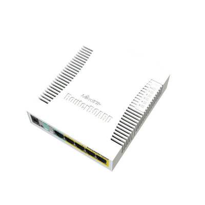 MikroTik RouterBOARD RB260GSP, Taifatech TF470 CPU, výkonný nastavitelný switch, 5x LAN, 1xSFP slot, PoE OUT, vč. SwOS