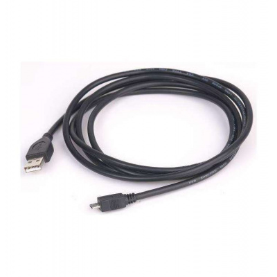 Kábel CABLEXPERT USB A Male/Micro B Male 2.0, 1,8m, Black High Quality (CCP-MUSB2-AMBM-6)
