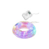 Springos LED svetelná hadica - 5m, 50LED, 8 funkcií, 3xAA, IP44, multicolor