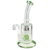 Bong na koncentráty/dab rig Virus BLAZE® 24 cm Farba: Zelená