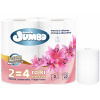 Papierová utierka Słonik Jumbo Dlhý 2 Vrstvy 184 Listy Celulóza 2 Rolky