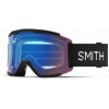 MTB okuliare Smith Squad Xl MTB - black/ChromaPop Contrast Rose Flash AF + Clear AF uni