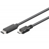 PremiumCord ku31cb1bk USB-C/male - USB 2.0 Micro-B/Male, 1m, černý (ku31cb1bk)