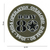 Nášivka textilná Fostex D-Day 80 Operation Overlord - olivová