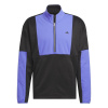 adidas Go-to DWR Hybrid Half Zip Sweatshirt Black/Blue L