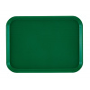 Tácka z polypropylénu na fast food, veľká, Cambro, zelená, Zelená, 355x457x(H)21mm