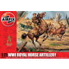 Airfix - britské dělostřelectvo s koni, 1.světová válka, Classic Kit A01731, 1/72