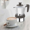 Hliníkový tlakový kávovar PEDRINI MyMOKA - pre 6 šálok espresso (6 tz)