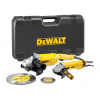 DeWALT DWE492SDT - Sada elektrických uhlových brúsok, DWE492S 2200W 230mm a DWE4207 1010W 125mm, diamantové kotúče, kufor