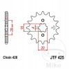 JT Sprockets JTF 425-17