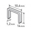 Extol Premium 8852205 spony, balenie 1000ks, 14mm, 10,6x0,52x1,2mm