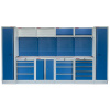 Kvalitný PROFI BLUE dielenský nábytok 3920 x 495 x 2000 mm - MTGS1300A77
