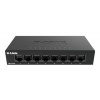 D-Link DGS-108GL Kovový 8-portový Gigabit stolný switch