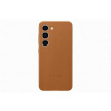 Samsung Kožený zadní kryt pro Samsung Galaxy S23+ Camel EF-VS916LAEGWW