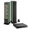 Set Focal Aria EVO X N°3 zelený mach + Naim CI-Uniti 102