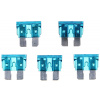 Sada nožových automobilových pojistek MECHANIC FUSE SET 15A, 100ks