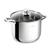 BLAUMANN - Hrniec nerez a sklenená pokrievka 24cm/7,7l Gourmet Line