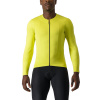 Castelli Fly LS, Sulphur Veľkosť: XXL Pánsky, ľahučký, jemne zateplený dres s dlhým rukávom