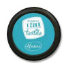 Pečiatkovací vankúšik Izink Textile tyrkysová