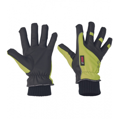 Os 1st Winter Zimné pracovné rukavice 01190015 čierna 11