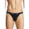 Pánske tangá Atlantic MP-1571 Jock strap Farba: Čierna, Veľkosť: XL