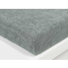 XPOSE® Detská froté plachta Exclusive - tmavo sivá 70x140 cm, Froté