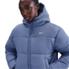 Nike Sportswear Classic Puffer Jacket Womens Indigo/White 8 (XS)